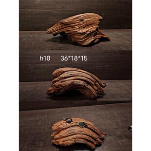 麦子 饰鱼缸造景 沉木 水族箱装 龟缸躲避摆件 紫柚乌龟爬宠晒台