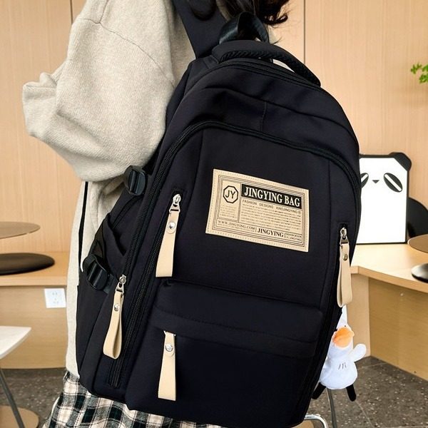 仅亏一天新款 双肩包女帆布休闲背包潮简约韩版初高中学生书包外,箱包皮具/热销女包/男包,通用款女包,淘宝优惠券,粉丝福利购,淘宝优惠卷