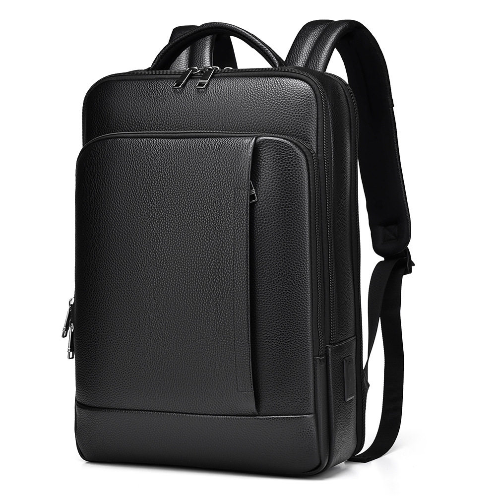 仅亏一天新款 真皮双肩背包男款牛皮旅游包笔记本电脑背包男士旅