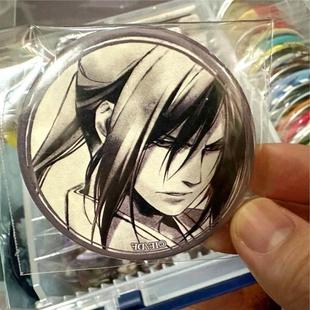 薄樱鬼 土方岁三 墨绘吧唧加厚日谷底高颜值徽章 冲田总司