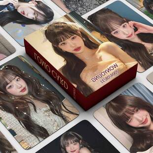 IVE张元英小卡-芙官方正版周边自印金秋天直井怜张员瑛圆英lomo卡