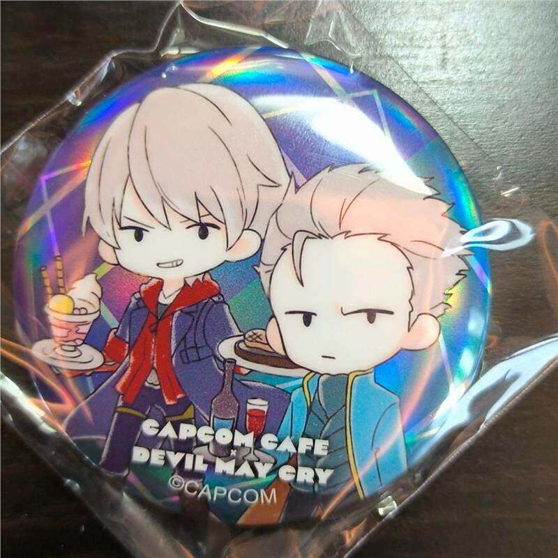 日谷散货DMC鬼泣新cafe 维吉尔尼禄父子56mm吧唧