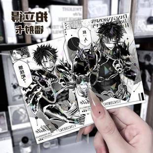 终末的女武神周边小卡片秦始皇嬴政镭射拍立得动漫明信片收藏摆件