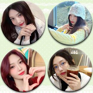 朴秀荣收藏版勋章胸针胸章吧唧58mm马口铁谷子明星挂件周边徽章