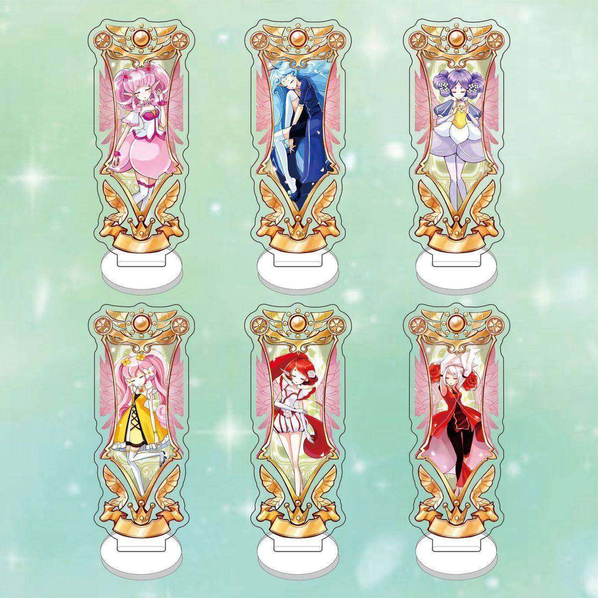 小花仙新款动漫周边立牌可山茶花椿创意卡通可爱学生桌面摆件装饰