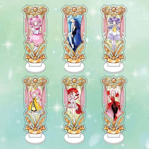 小花仙新款动漫周边立牌可山茶花椿创意卡通可爱学生桌面摆件装饰