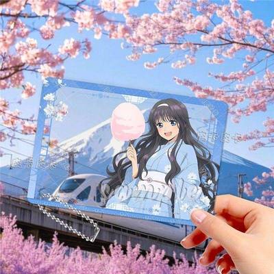 花薰凛然和栗薰子凛太郎快闪联动亚克力合影卡透卡小卡无料谷子