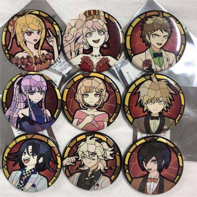 日谷现货二次元 弹丸论破周边七海千秋终原马小吉吧唧 徽章谷子