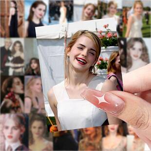 188张艾玛沃特森周边贴纸欧明明星高颜值贴画笔记本手机装饰贴纸