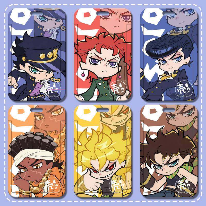 新款jojo的奇妙冒险周边花承cp阿布德尔波鲁纳雷夫东方仗助学生卡