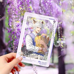 百里守约王者荣耀无限男团周边双闪精美透卡合影卡高颜值挂件拍X