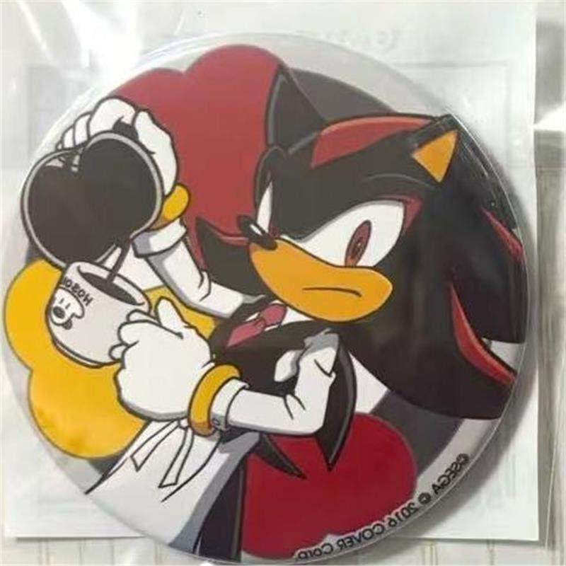 日谷散货索尼克2024咖啡立牌吧唧2024咖啡馆联动夏特吧唧原袋