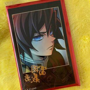 日谷散货 鬼灭之刃富冈义勇金签 无限城篇拍立得原袋