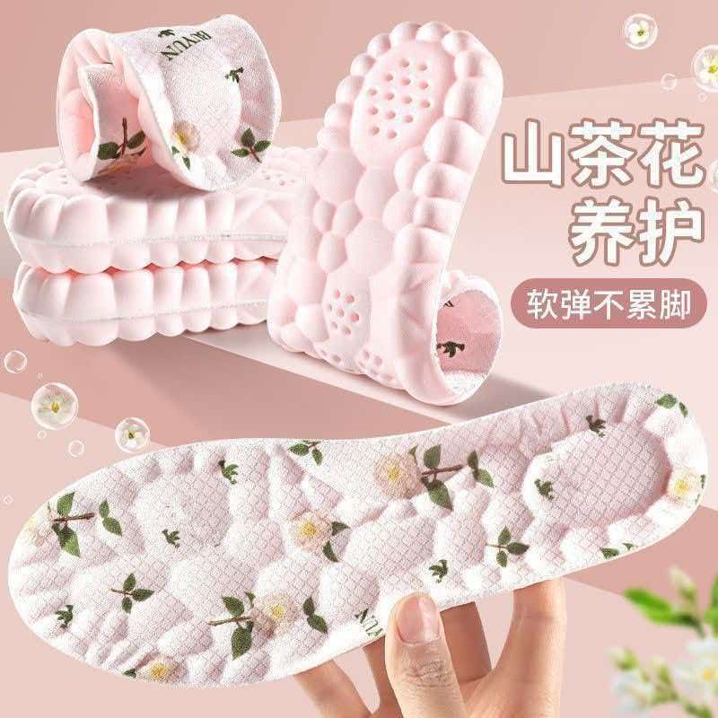 女生军训专用鞋垫学生久站不累脚超软踩屎感加厚防痛运动气垫减震