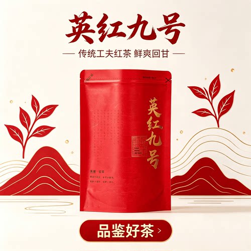 英红九号红茶浓香型新茶茶叶250g