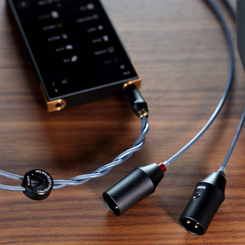 ddHiFi滴滴BC44XLR 4.4mm平衡转XLR 3芯屏蔽信号线功放音响连接线