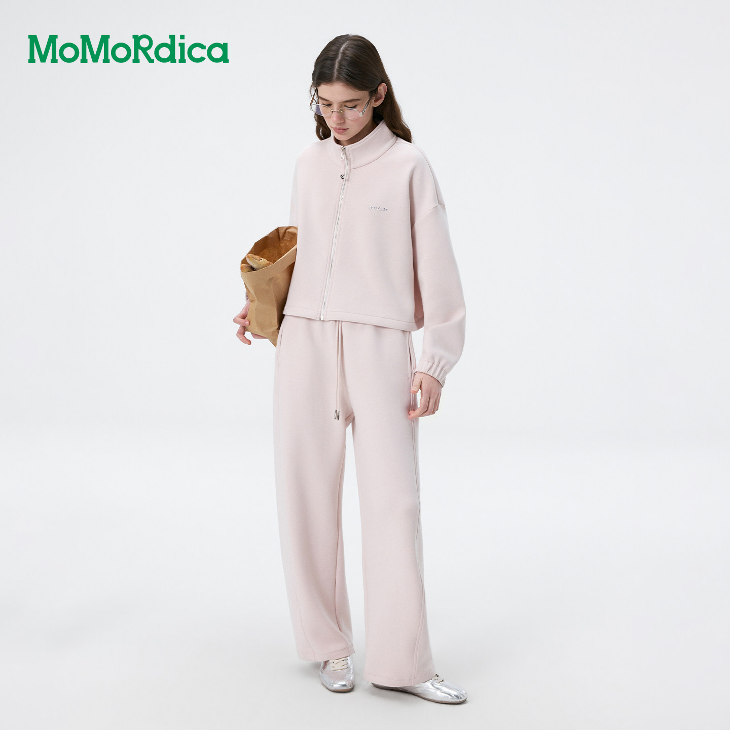 Momordica春季百搭通勤卫衣