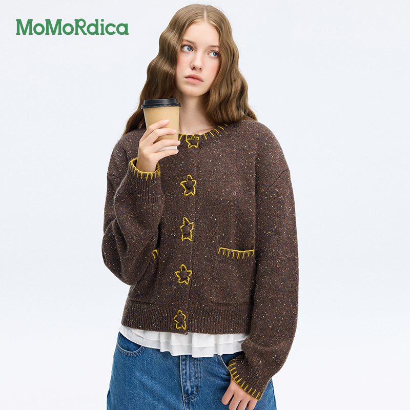 2025秋季开衫毛衣日常休闲风女