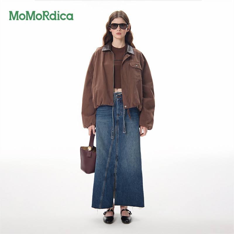 MoMoRdica2025秋季复古短款夹克
