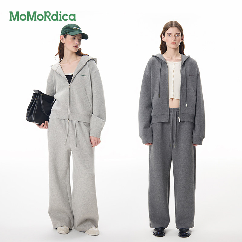 Momordica连帽卫衣外套/休闲长裤