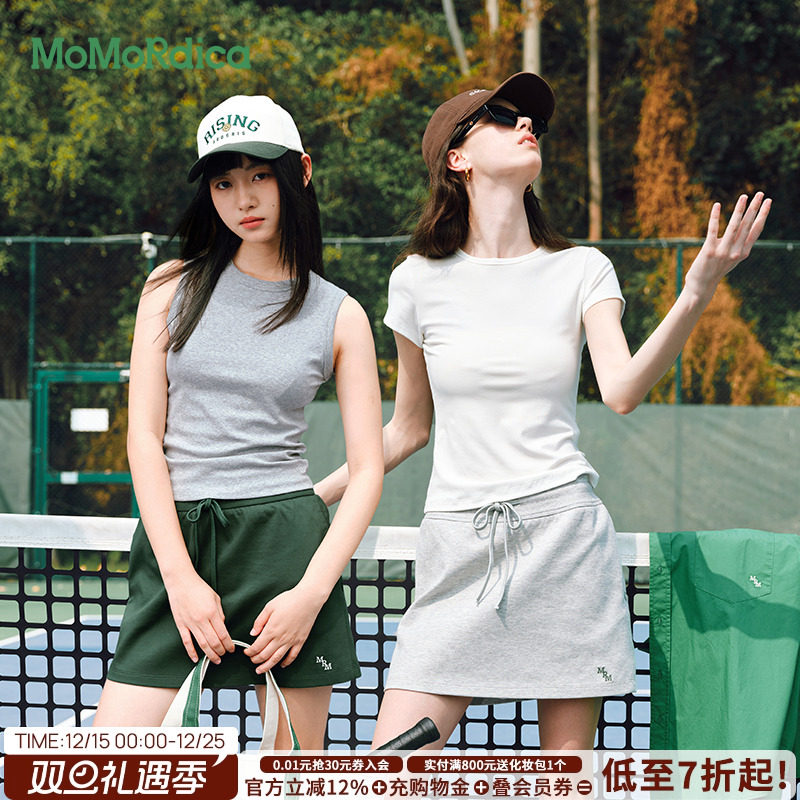 [清仓]Momordica2025年夏A型半身裙防走光百搭显瘦时