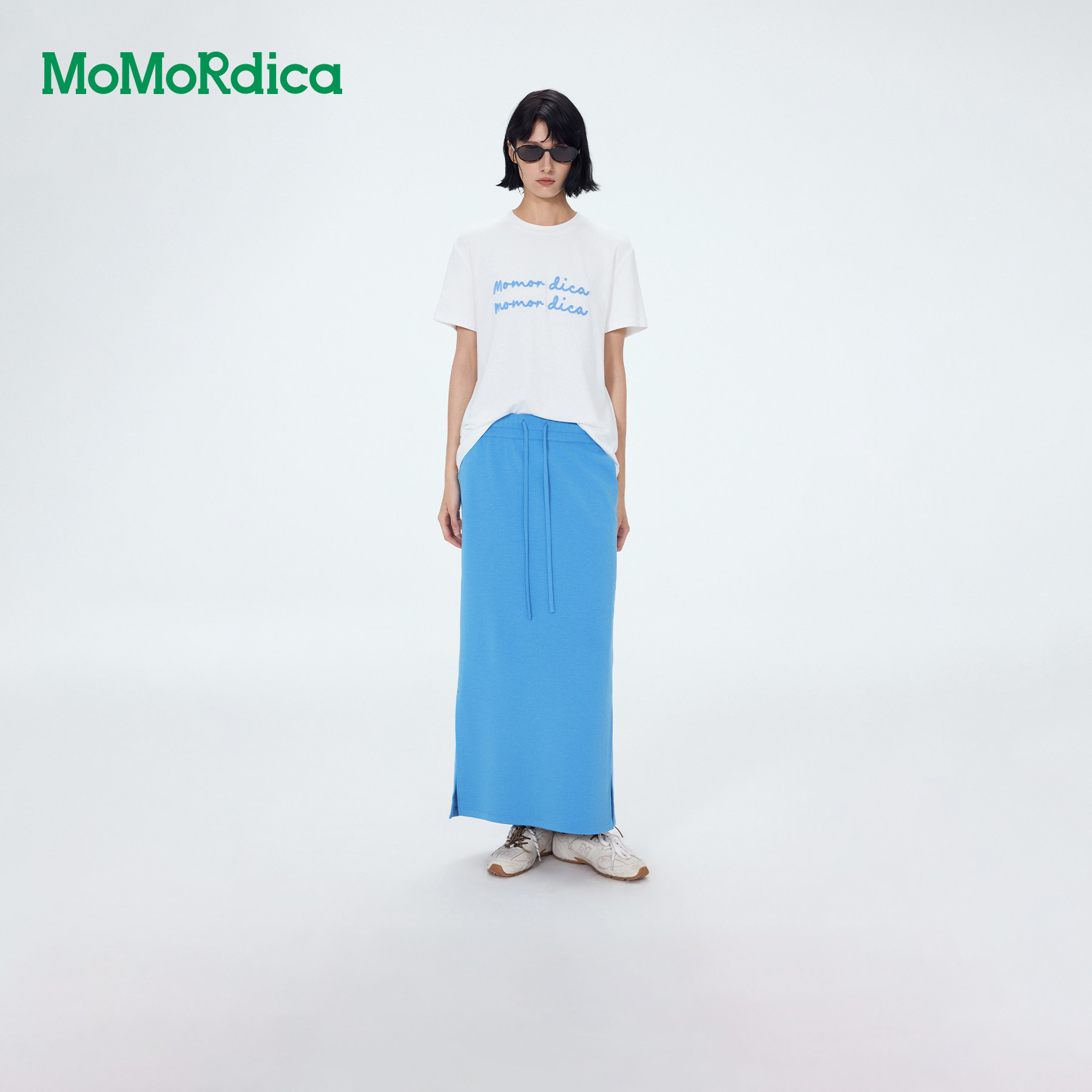 【豆乳家族】MoMoRdica 短袖T恤 / 长半裙