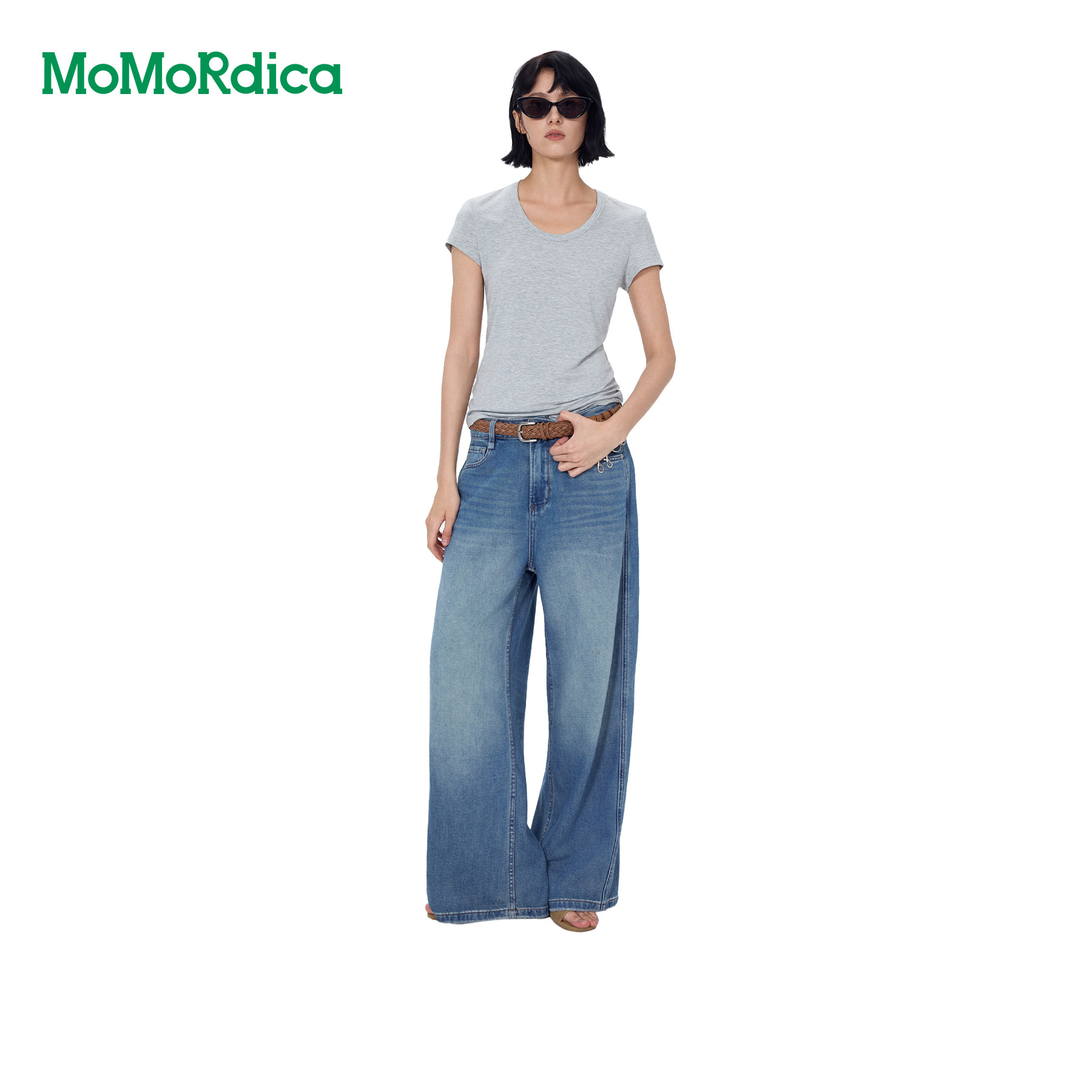 【所有女生的衣橱直播间】Momordica 牛仔长裤