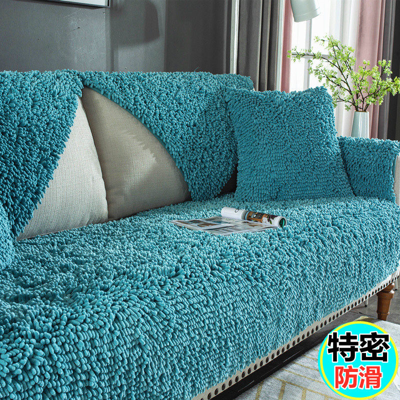 特密毛毛虫雪尼尔沙发垫毛绒垫红实木欧式组合皮沙发布艺坐垫套冬,居家布艺,沙发垫,淘宝优惠券,粉丝福利购,淘宝优惠卷