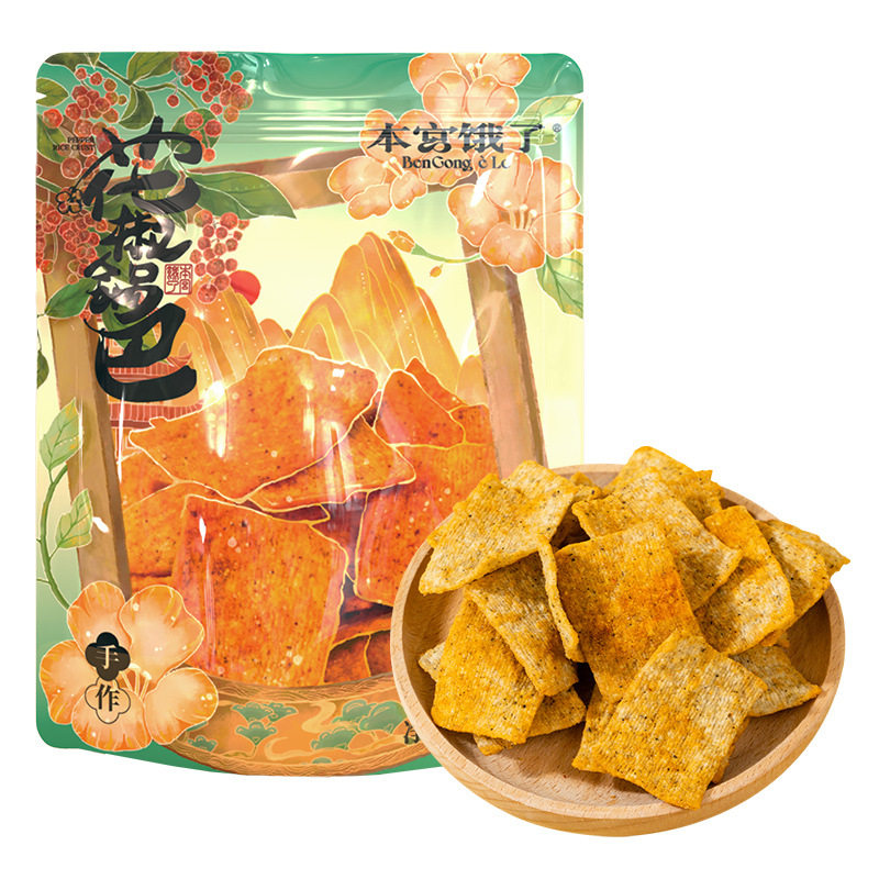 麻辣花椒锅巴本宫饿了椒香浓郁