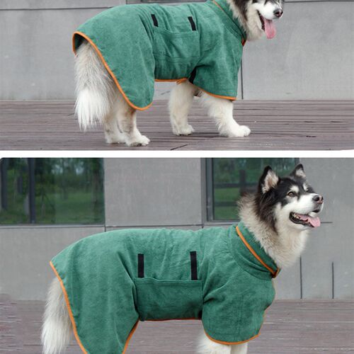 大狗浴巾吸水大型犬中小型犬浴袍阿拉斯加金毛萨摩哈士奇宠物用品