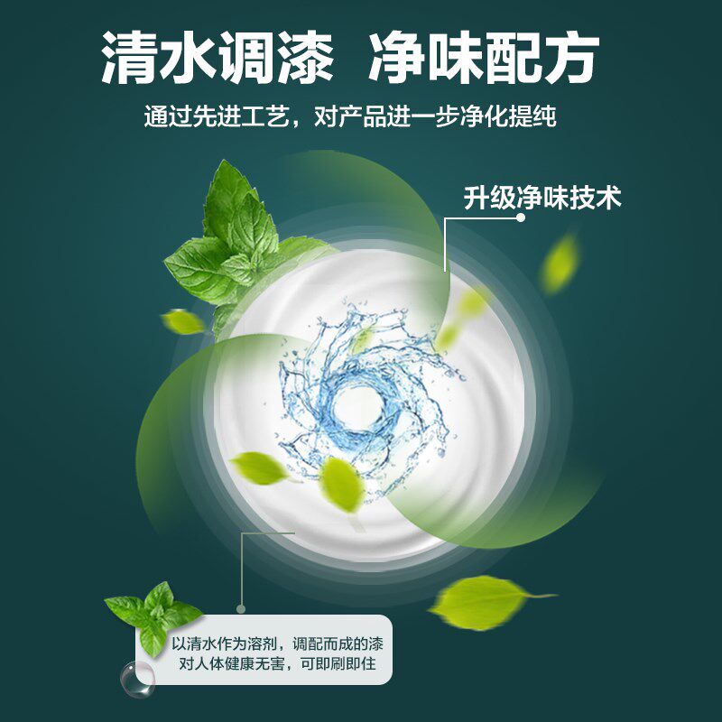旧桌子桌面餐桌木桌书桌翻新刷家用环保喷漆自刷漆涂料水性木器漆