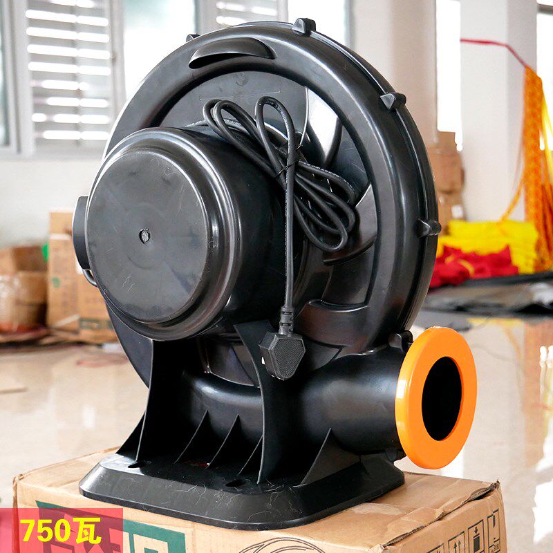 鼓风机气模充气拱门中压离心低噪音铁壳吹气50w680w婚庆道具特价