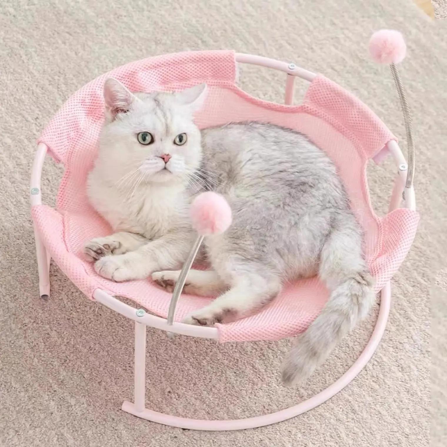猫窝四季通用猫咪沙发宠物夏季用品夏天凉窝睡觉的猫床吊床行军床