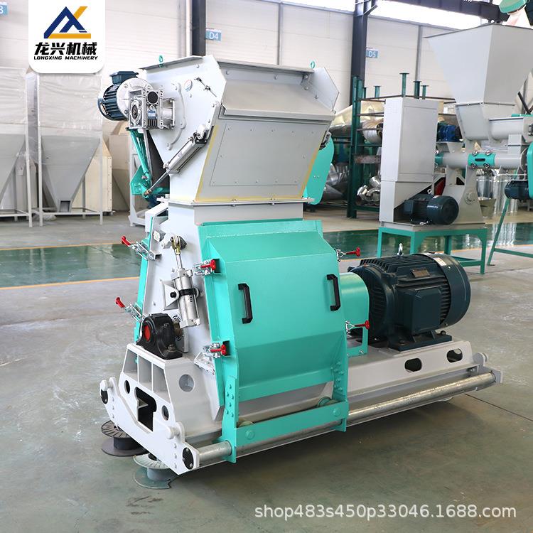 水滴型玉米小麦大豆粮食猫粮狗粮牛羊鸡牲畜饲料粉碎机设备厂家