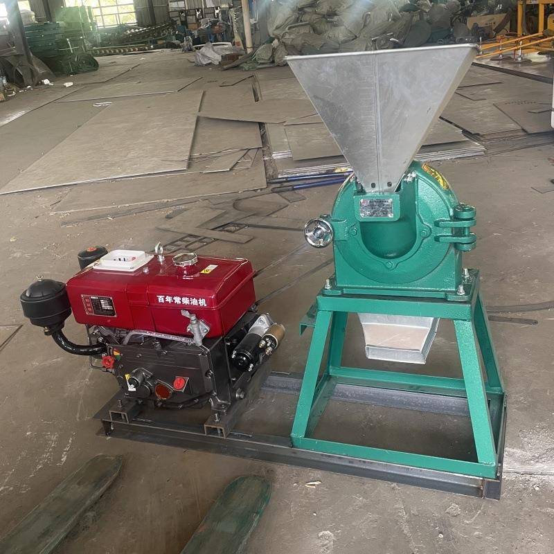 江苏除尘玉米面粉碎机干湿糯米大米粉碎机万能齿盘粉碎机可出口