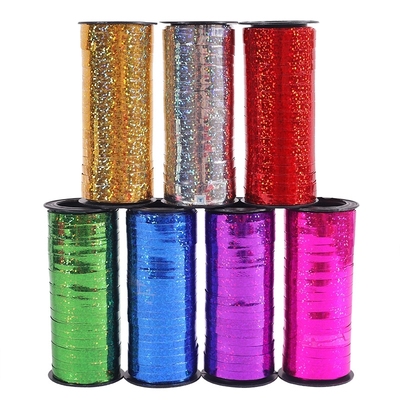 极速Balloons Ribbons Laser Ribbon birthday paQrty decoration