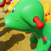 极速幼儿园摇摇乐大型户外公园A社区儿童弹簧塑料摇马室外游乐设