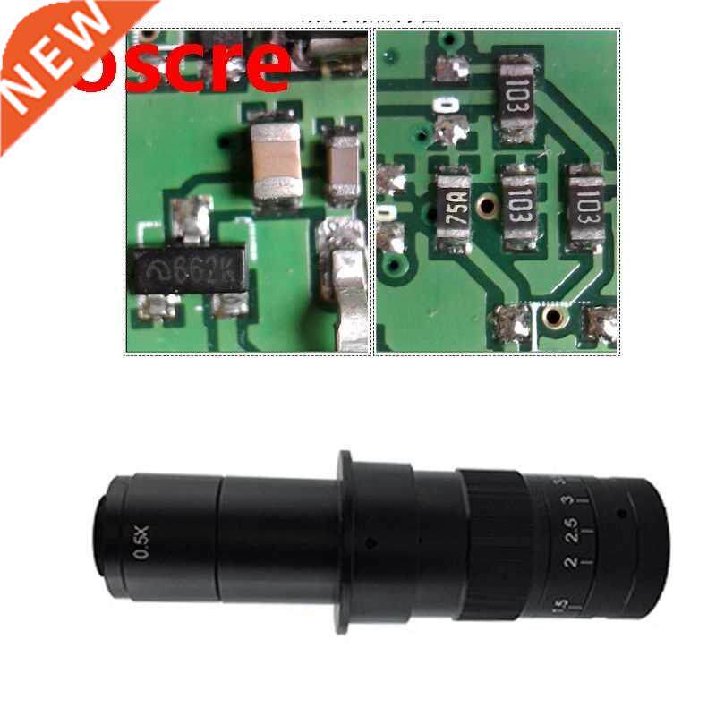 极速C-mount Lens 120X 180X 300X Zoom HAdjustable 0.7X-4.5X M