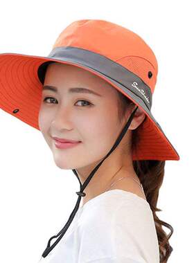 极速Women&amp#39s Panama Hvat Fishing Hat Outdoor UV Protect