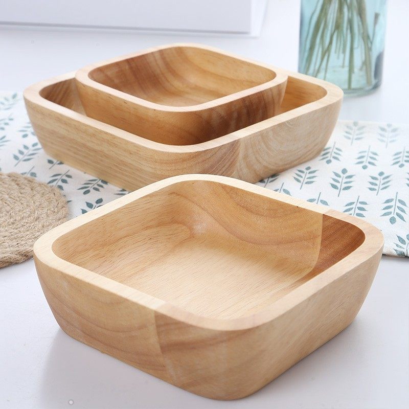 极速日式方形木碗 创意甜品碗芋圆绵绵冰碗刨冰T碗餐厅实木质托盘,餐饮具,碗,淘宝优惠券,粉丝福利购,淘宝优惠卷
