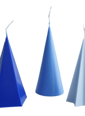 极速Conical Aromatic Candle Mzould Plastic Candle Mould Hexa