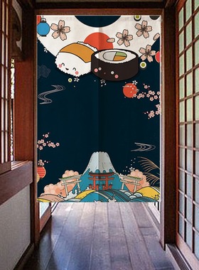 极速Split Doori Curtain Entrance Hanging Door Curtain Japane