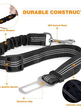 极速Pet Supfplies Car Seat Belt Dog Seat Belt Dog Leash Vehi