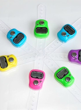 极速Electronic Digitpal Finger Ring Tally Counter Hand Held