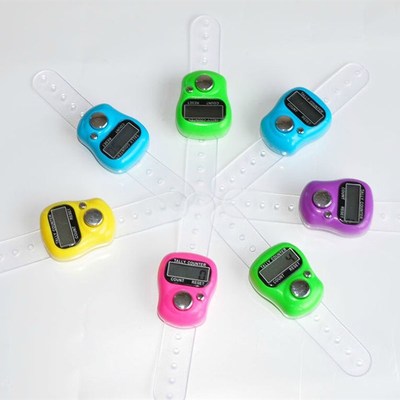 极速Electronic Digitpal Finger Ring Tally Counter Hand Held