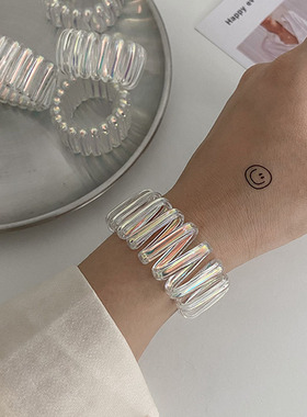 极速Niche design mermaid phone linEe hair ring big ins net r