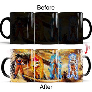 Sensitive 极速Super Heant Changing 11oz Color Goku Magic