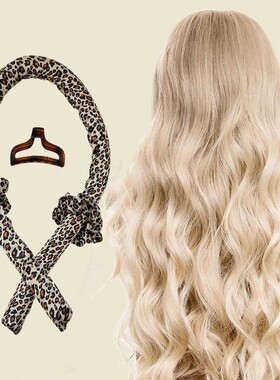 极速hair clips 懒人睡眠泡沫海绵无热卷T发棒大波浪卷发器