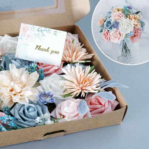 极速1 Set Artificial Rose Flower ReHalistic  Delicate Fake