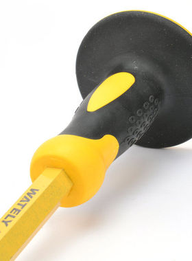 极速Wately威特力12寸双色柄尖凿扁F凿300mm尖冲扁冲石工钢凿子尖